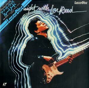 B00181018/LD/ルー・リード (ヴェルヴェット・アンダーグラウンド)「A Night With Lou Reed 1983 (1985年・SM058-0049・アリーナロック)