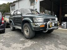 トヨタハイラックスサーフLN130中古グリルガード　バンパーガード_画像2