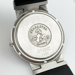 1円 不動品 OMEGA SEAMASTER DYNAMIC 1430 オメガ シーマスター ダイナミック クォーツ レディース 腕時計 黒文字盤 ヴィンテージ WM3002の画像10