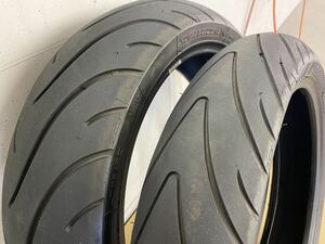 ミシュラン　8〜9分山 michelin パイロットロード2　pilot road 2 前後セット