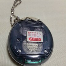 【中古】たまごっち　スケルトンブラック_画像2