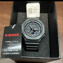 CASIO G-SHOCK ブラック 国内正規品 タグ付き カーボンコアガード GA-2100-1A1JF _画像1