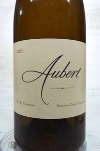 ★高評価98点★ Aubert, UV-SL Vineyards Chardonnay [ 2021 ]（オベール　オーベール　シャルドネ）