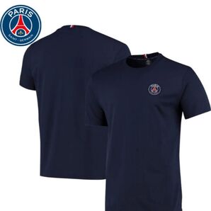 パリサンジェルマン PSG Tシャツ ロゴ 半袖 パリ・サンジェルマン コア クレスト Tシャツ - NAVYネイビーメンズ