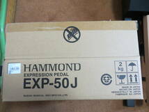 HAMMOND　ハモンド　MIDIペダルボード　XPK-200GLとEXP-50J（エクスプレッションペダル）のセット　中古美品　　_画像4