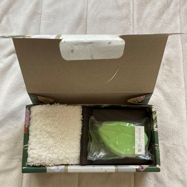わごごろ2点セット ハンドタオル グリーンソープ 2点セット