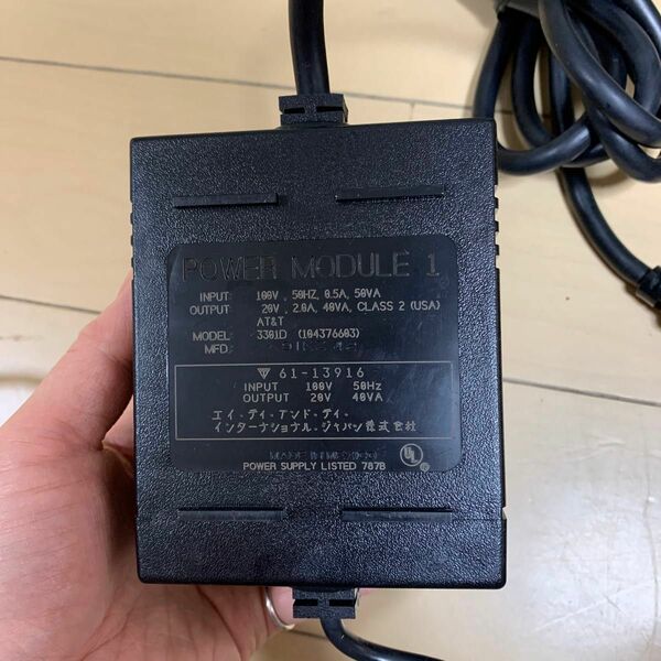 中古 POWER MODULE 1アダプター 20V 2A 40VA 3301D(104376603)