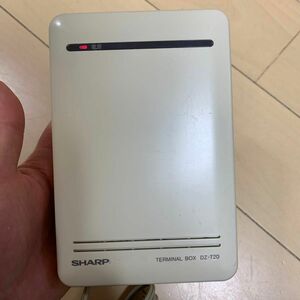 中古 SHARP 電話ドアホン用ターミナルボックス　DZ-T20 （通電確認済み）