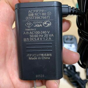 中古 Panasonic RC1-80 ACアダプター (ESST39K7667)