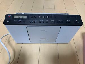 中古 SONY ZS-E80 FM AM CDソニー ラジオ （通電のみ確認）