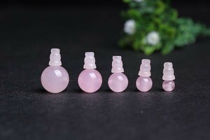 [EasternStar] international shipping parent sphere .. beads for parts DIY T hole bosa beads set ( each 1 piece ) rose quartz sphere diameter 6mm