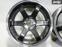 ●希少！即納 RAYS レイズ VOLK RACING TE37SL 鍛造 18インチ 9.5J +22 pcd120 5H 5穴 ハブ径約72 ホイール 4本 BMW E46 M3 E90 M5 F30 F31_画像3