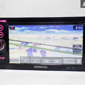 保証付！動作OK！KENWOOD ケンウッド メモリーナビ DVD ワンセグ SD USB iPod MDV-323の画像1