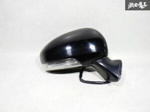 即納 動作確認済み トヨタ 純正 ZVW30 プリウス 30 前期 サイドミラー ドアミラー ウィンカー 右 運転席 7ピン 黒 MURAKAMI 9316