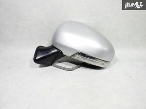 即納 動作確認済み トヨタ 純正 ZVW30 プリウス 30 前期 サイドミラー ドアミラー ウィンカー 左 助手席 7ピン シルバー MURAKAMI 9316