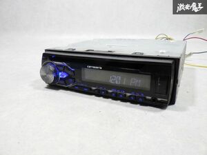 動作OK 保証付 Carrozzeria カロッツェリア DEH-4200 1DIN CD USB デッキ プレーヤー レシーバー チューナー