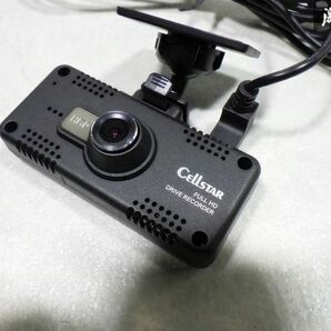 通電OK 即納 CELLSTAR CSD-600FHR ドライブレコーダー ドラレコ フロントカメラ 録画 FULL HD レーダー探知機の画像2
