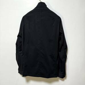 美品 DEVOA デボア Schoeller Track jacket シェーラー素材ブルゾン 2(M) 送料230円〜 テック素材ジャケット ブラック レザータグの画像2