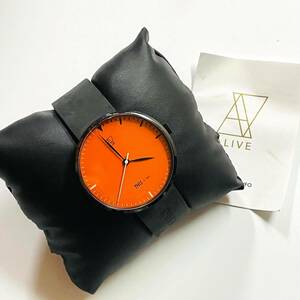 INARI コラボ ALIVE 腕時計 定価16,500円 未使用保管品 アライブ イナリ THIS IS IT WATCH 40mm ステンレススティール ワランティ メンズ