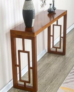  finest quality * antique style design console table telephone stand table stand for flower vase li bin wooden entranceway table side table natural wood 