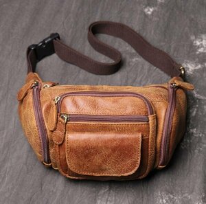  new goods * body bag men's original leather messenger bag shoulder .. bag shoulder bag diagonal .. cow leather bag 