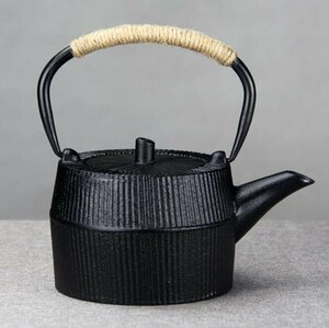 高品質◆家庭用 鉄瓶 手作り鉄 やかんを沸かす お茶の道具 720ML