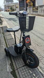 siyareta электрический трехколесный велосипед ( новый товар аккумулятор есть )