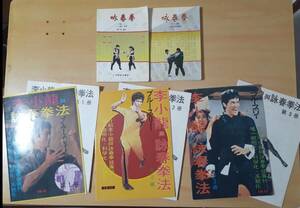 【送料無料】中国武術 詠春拳　※中国語本５冊　★おまけ付き★