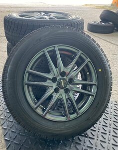 【送料無料】良品☆ブリヂストン VRX☆195/65R15☆９～8分山☆WAREN☆2020年製 カローラ プリウス 86 BRZ　