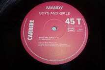  12” MANDY // BOYS AND GIRLS_画像4