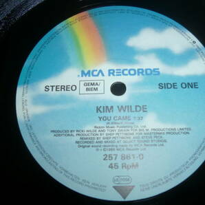  12” KIM WILDE // YOU CAME (2 ロング MIX 入り)の画像4
