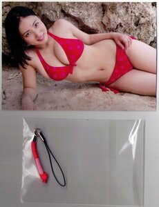 [1 jpy start ]PLATINUM/..4 ~ last. 10 fee ~ swimsuit strap & life photograph ( red bikini ) 240425-813