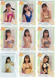 【お得セット】HIT'S/林田百加2　Vol.2　フォトジェニックカード 8種 + チェキ 1種 240214-106