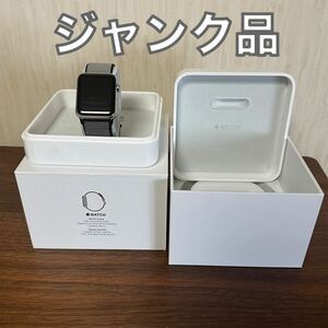 ジャンク品 Apple Watch 初代 部品取り用 箱付き スマートウォッチ本体 1円スタート アップル製品 