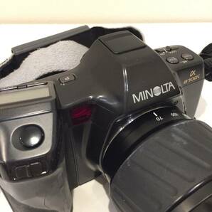 【CR-01】一眼カメラ レンズなど まとめ売り！MINOLTA a8700i フィルム一眼カメラ/MINOLTA ZOOMxi AF28-80レンズ など 動作未確認の画像3