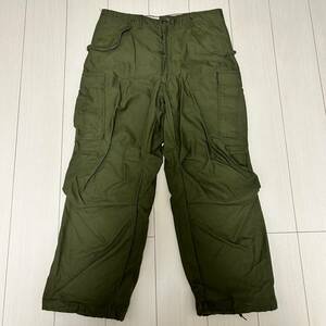 M-65 カーゴパンツ US ARMY フィールドパンツ ヴィンテージ 米軍実物 M-R medium regular