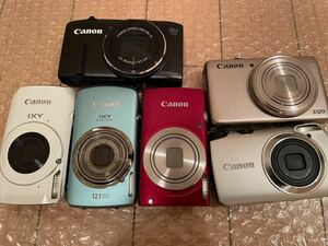 【ジャンク品】Canonデジタルカメラ 6台まとめ