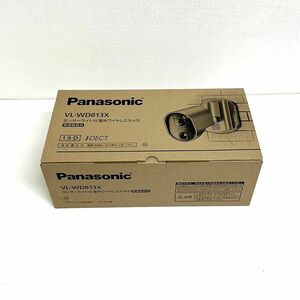 【箱傷み/未使用】パナソニック/Panasonic センサーライト付屋外ワイヤレスカメラ VL-WD813X 電源直結式［防犯カメラ］