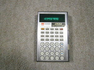 [ calculator ]SHARP/ sharp ELSI MATE EL-5000 retro scientific calculator 