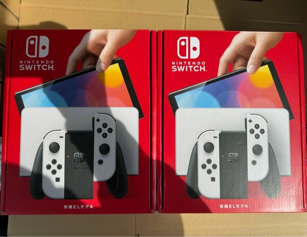 Nintendo Switch 有機ELモデル ホワイト［新品未使用］2台セット