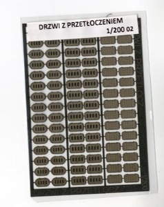 GPM 1: 200 Водный шкаф для судов лазерные детали № 02 (модель карты)