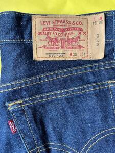 【美品】Levi's リーバイス 517-03 米国製 00年 デニム パンツ ジーンズ W30 L34 ブーツカット 刻印379 濃紺 