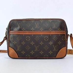 1円 ◎ LOUIS VUITTON ルイヴィトン モノグラム トロカデロ ショルダーバッグ M51274 ブラウン PVC レザー 斜め掛け MB0949 ヴィンテージの画像2