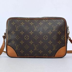 1円 ◎ LOUIS VUITTON ルイヴィトン モノグラム トロカデロ ショルダーバッグ M51274 ブラウン PVC レザー 斜め掛け MB0949 ヴィンテージの画像3