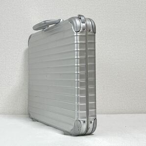 1円 ◎ RIMOWA リモワ アタッシュケース TOPAS トパーズ アルミニウム 11L ノートブックケースM ビジネスバッグ ダイヤルロック式 908.07の画像5