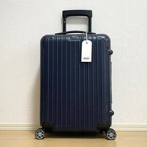 1円 ◎ RIMOWA リモワ スーツケース SALSA サルサ 32L TSAロック キャリーケース マルチホイール 4輪 マット ネイビー 810.52 機内持ち込み