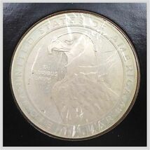 1983 OLYMPIC DOLLAR AMERICA オリンピック アメリカ 銀貨 26.73g 1ドル 900 FINE SILVER ★ 希少品 アンティーク コレクション 22-0052-01_画像7