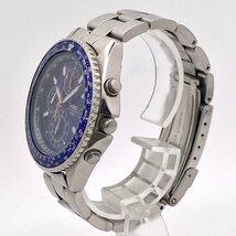 【稼働】SEIKO セイコー パイロット クロノグラフ 7T92-0CF0 クォーツ メンズ腕時計 3-104-G_画像2