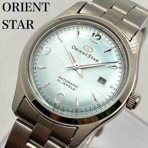 【稼働 美品Aランク】ORIENT STAR オリエント オリエントスター 21石 裏スケ AT/自動巻き レディース腕時計 4-06-A