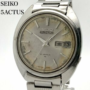 【稼働】SEIKOセイコー 5アクタス 7019-7080 デイデイト AT/自動巻 21石 メンズ腕時計 4-12-Bの画像1